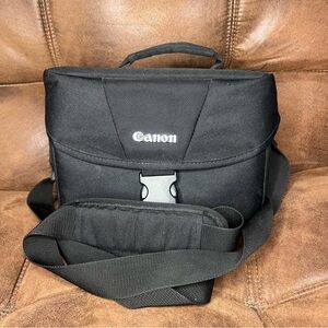 Canon Black Messenger Camera Bag